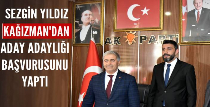 Sezgin Yıldız, Belediye Başkanlığı Aday Adaylığı İçin Başvuruda Bulundu