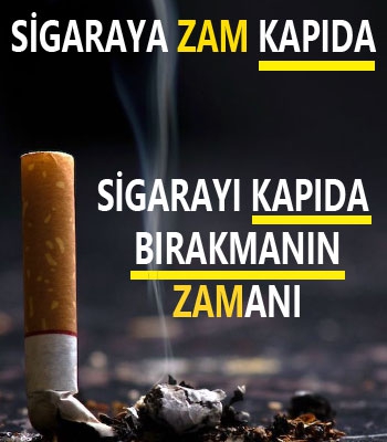 Sigara'ya Zam Kapıda!