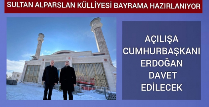 Sultan Alparslan Külliyesi Bayrama Hazırlanıyor 