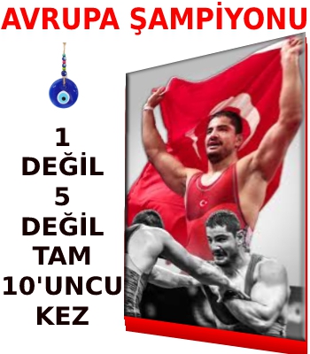 Taha Akgül, Avrupa 10. kez Avrupa Şampiyonu