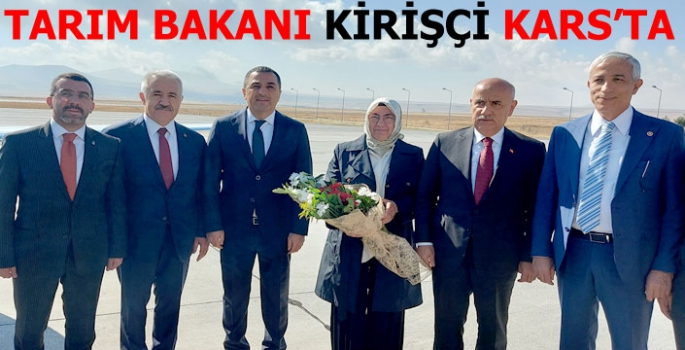 Tarım Bakanı Kirişçi Kars'ta