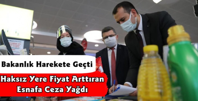 Ticaret Bakanlığı Fahiş Fiyat Denetiminde