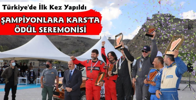 TransAnatolia Rally Raid Şampiyonlarına Kars'ta Ödül Seremonisi