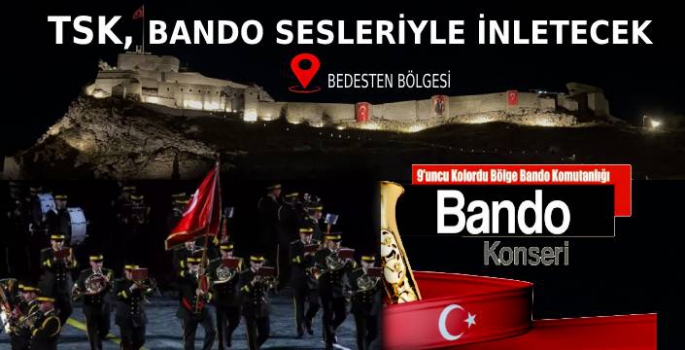 TSK Bando Takımı Kars'ta Konser Verecek
