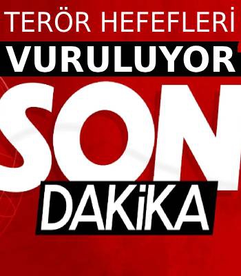 TSK Düğmeye Bastı, Hedefler Bir Bir Vuruluyor