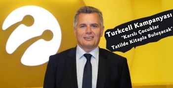 Turkcell Karslı çocukları tatilde kitapla buluşturuyor