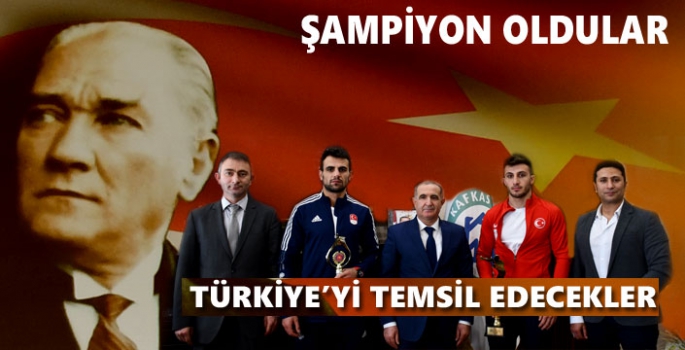 Türkiye Boks Şampiyonası'nda Türkiye Şampiyonu oldular