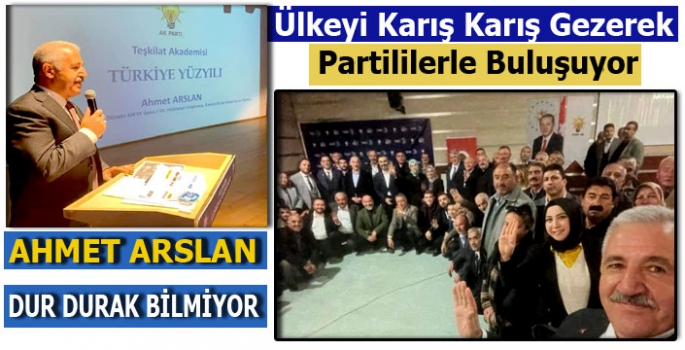 Ülkeyi Karış Karış Gezerek Partililerle Buluşuyor