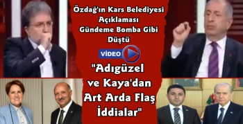 Ümit Özdağ'ın Kars Belediyesi Seçim Açıklaması Gündeme Bomba Gibi Düştü