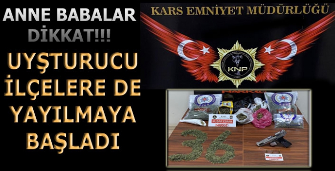 Uyuşturucu İlçelere Yayılmaya Başladı