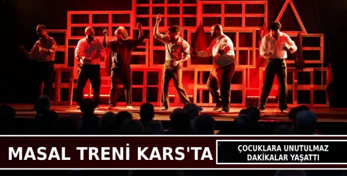 Vagon Sahne, Kars'ta Çocuklarla Buluştu