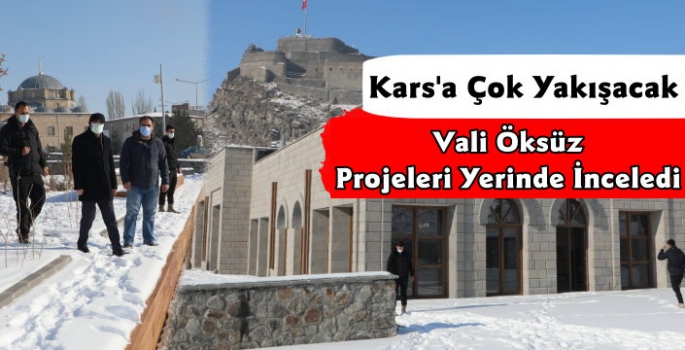 Vali Türker Öksüz Projeleri İnceledi