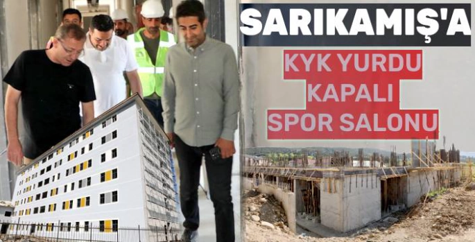 Vali Ziya Polat, Sarıkamış'ta KYK Yurdu ve Spor Salonu İnşaatlarını İnceledi
