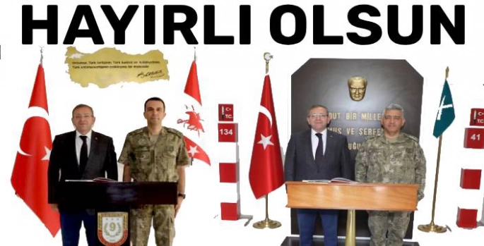 Vali Ziya Polat'tan Komutanlara Hayırlı Olsun Ziyareti