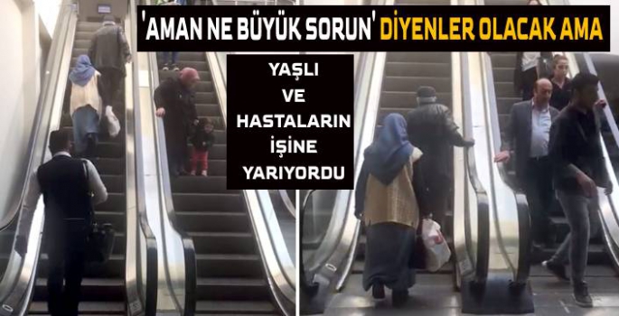 Vatandaş Yürümeyen Merdiveni Soruyor?