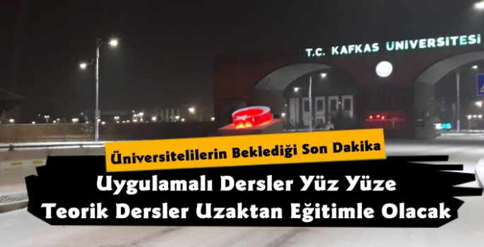 YÖK'ten Ünivesitelerde Yüz Yüze Eğitim Açıklaması