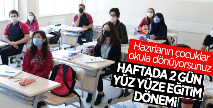 Yüz Yüze Eğitimin Başlayacağı Tarih Açıklandı