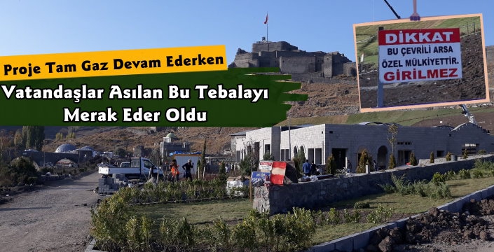 Kars Vadisi Projesi Devam Ederken Vatandaştan Özel Mülkiyet Tabelası